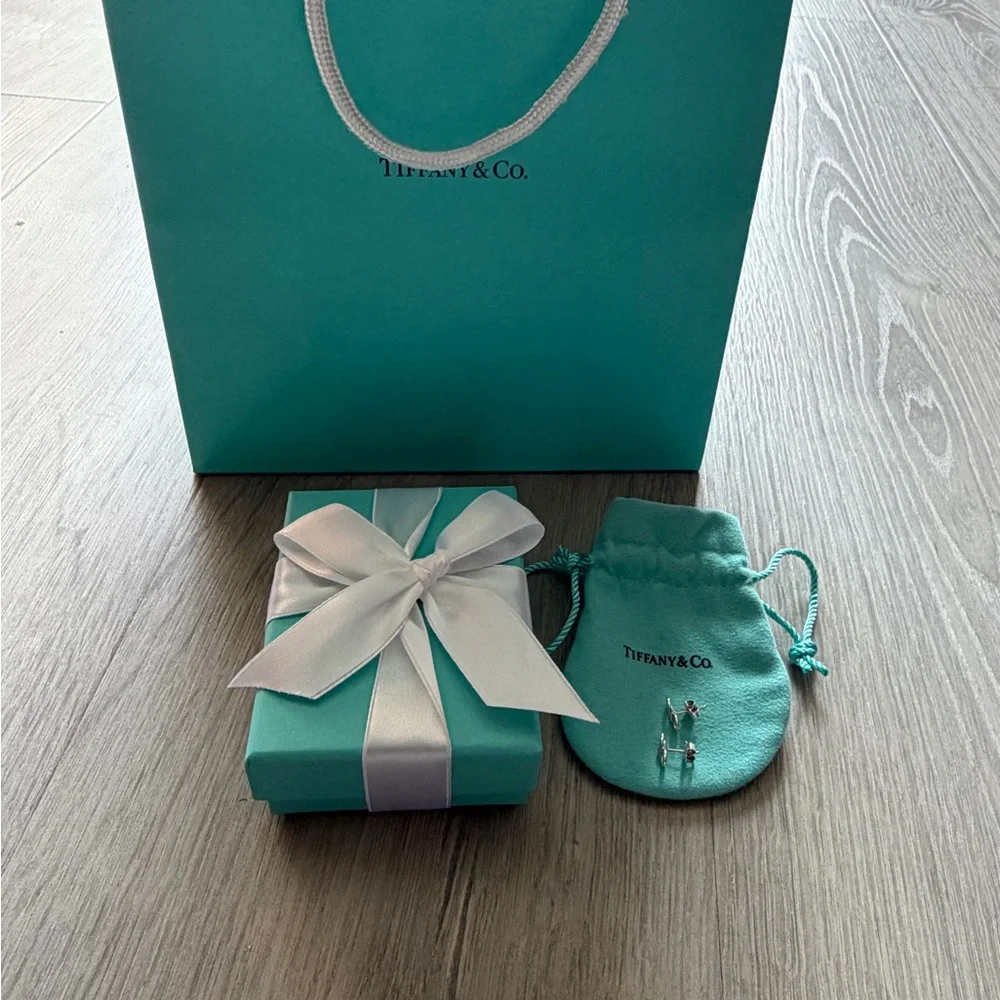 Tiffany & Co. Infinity Earrings ♾️ - Picture 1 of 6